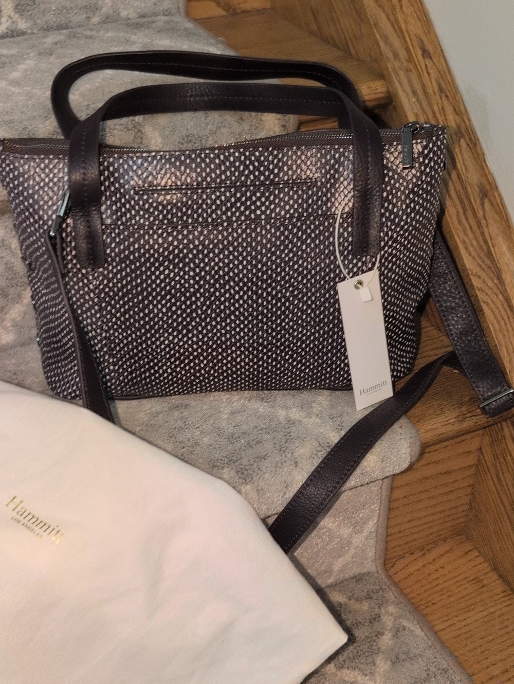 Hammitt Addie Medium Espresso Reserve. NWT